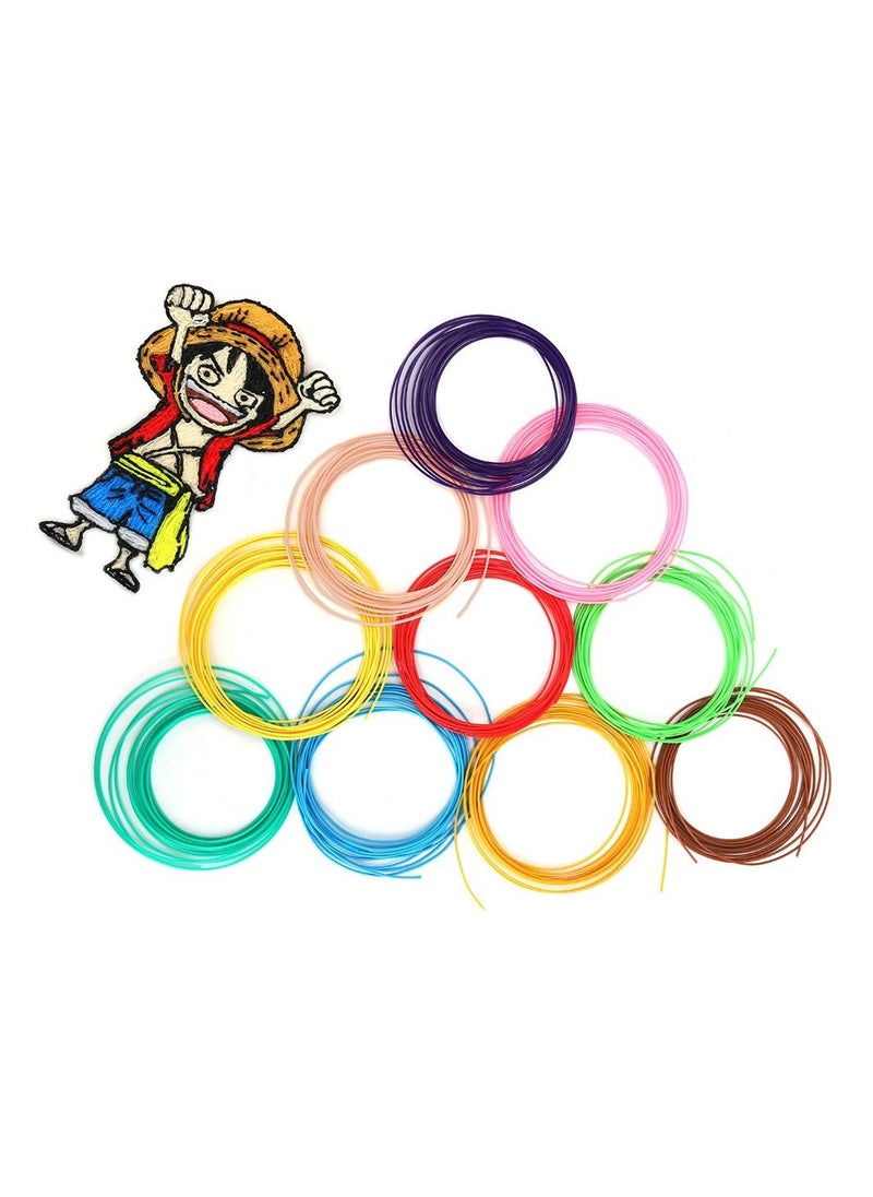 MissTiara - 20 High Precision 3D Printing Pen Filament Refills Multicolor - Image 1