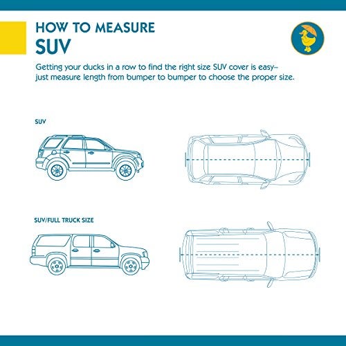Duck Covers Weather Defender SUV/Truck Cover, Fits SUVs or Trucks with Shell or Bed Cap up to 17 ft. 6 in. L - Image 2