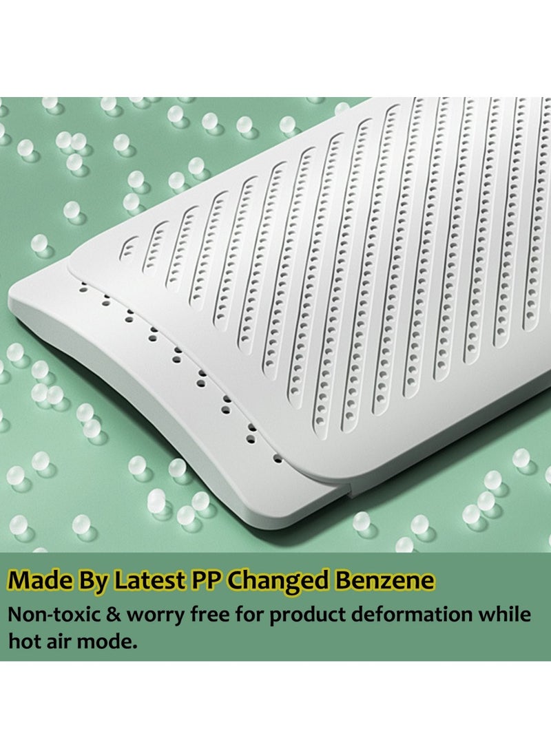 SänHahn Adjustable AC Air Deflector Suitable for Central Air Conditioner, AC Vent Deflector, Universal Deflector for Top Vents, for AC Vents Ceiling, Enhance Cooling and Heating Circulation - (83-120cm) - Image 5