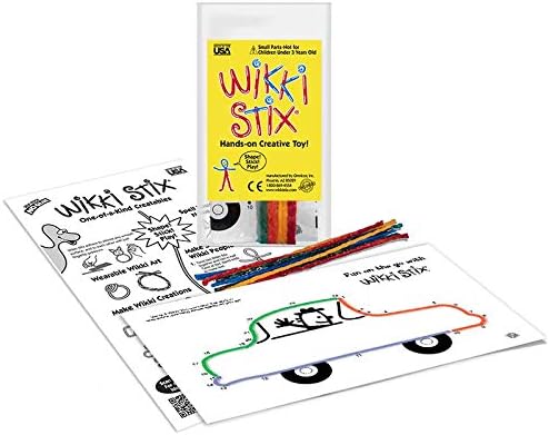 WikkiStix Wikki Stix Mini Play Paks contains 100 individual paks Great for parties travel classrooms awardincentives restaurants and Christmas gift giving Made in the USA - Image 3