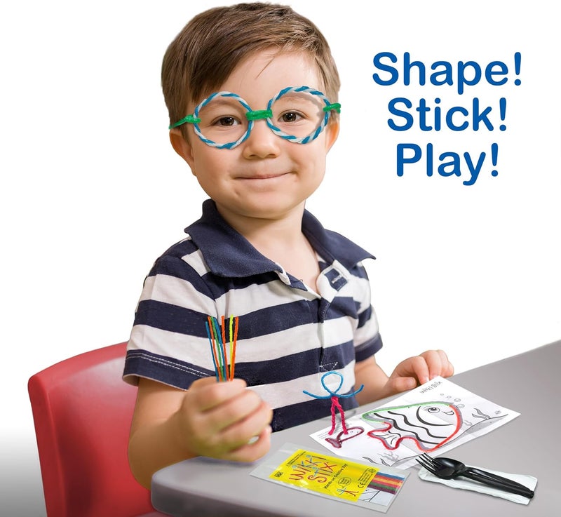 WikkiStix Wikki Stix Mini Play Paks contains 100 individual paks Great for parties travel classrooms awardincentives restaurants and Christmas gift giving Made in the USA - Image 4