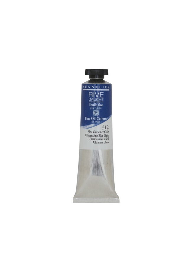 SENNELIER Rive Gauche Artist Oil Color 40 Ml Ultramarine Blue Light  - Image 1