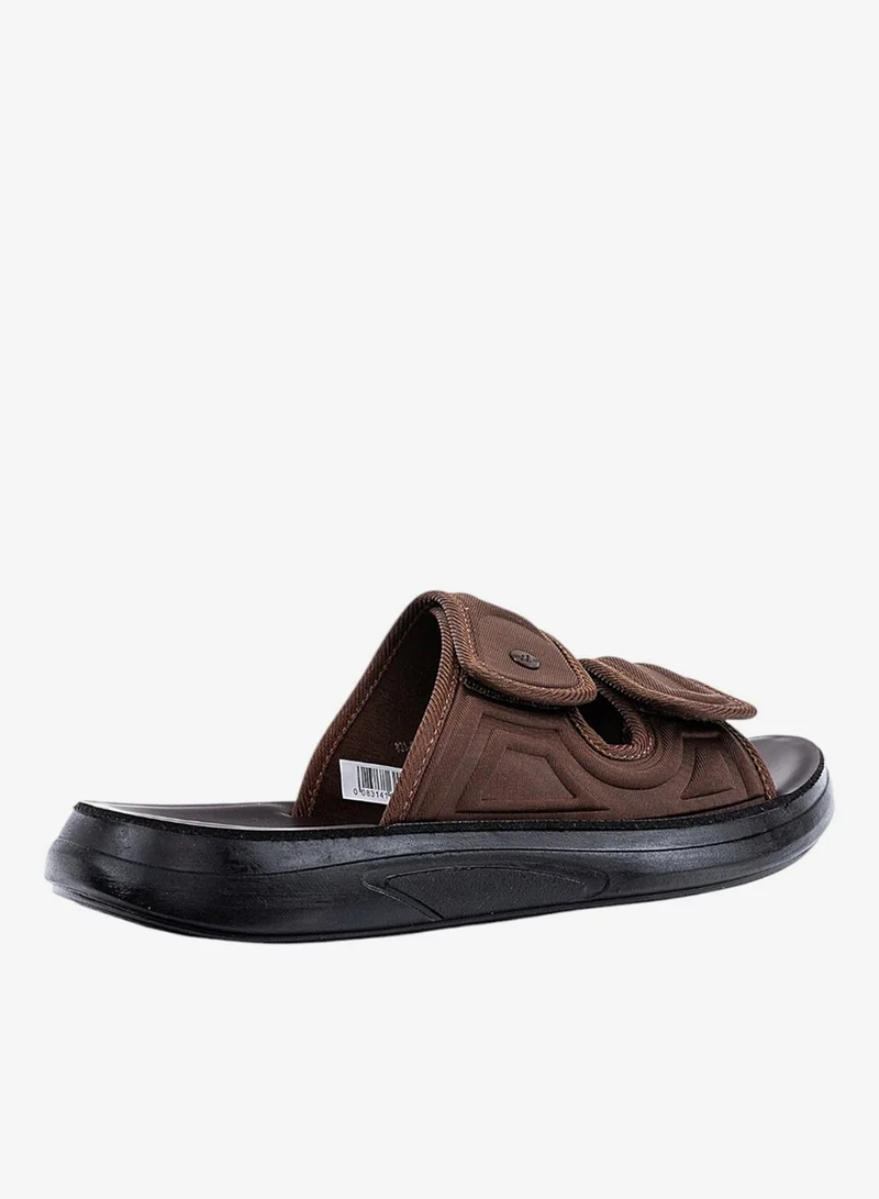 Bata brown Casual Open Toe Flat Sandals for Men | Best Price UAE