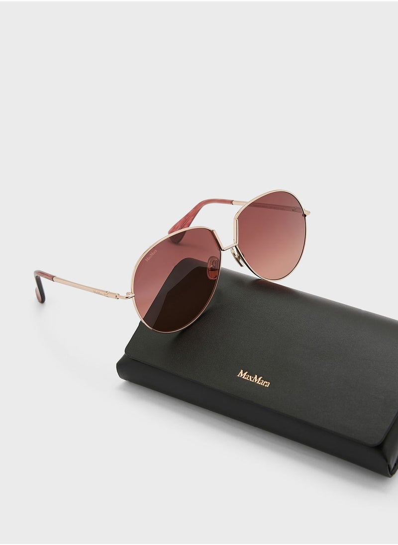 MaxMara - Round Shape Sunglasses - Image 1