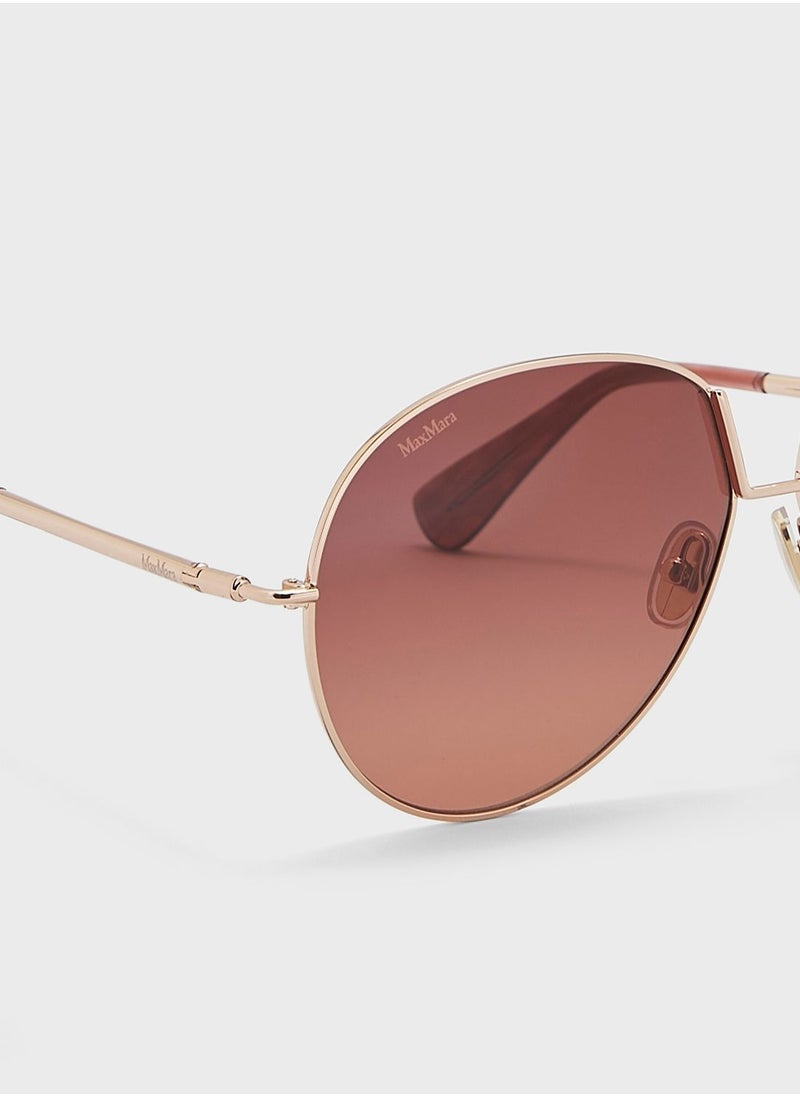 MaxMara - Round Shape Sunglasses - Image 1