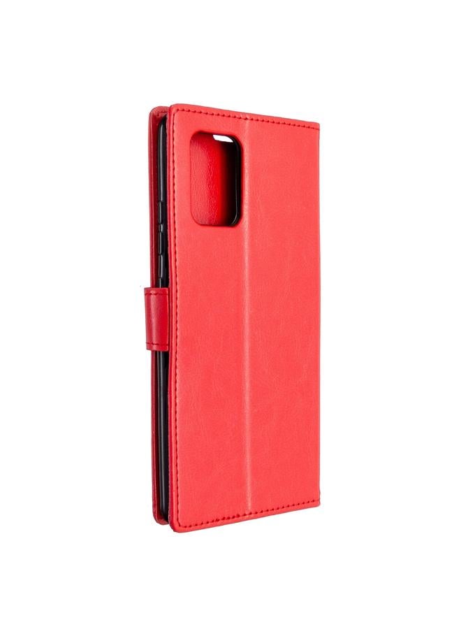 Zaboon Case For Galaxy A91 Crazy Horse Texture Horizontal Flip Leather Case with Holder & Card Slots & Wallet & Photo Frame - Image 5