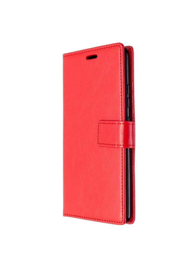 Zaboon Case For Galaxy A91 Crazy Horse Texture Horizontal Flip Leather Case with Holder & Card Slots & Wallet & Photo Frame - Image 4