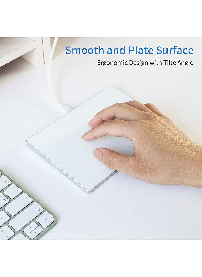 BOSTO - Wired USB Touchpad Trackpad for Desktop Computer Laptop PC User Compatible with IOS System - Image 1