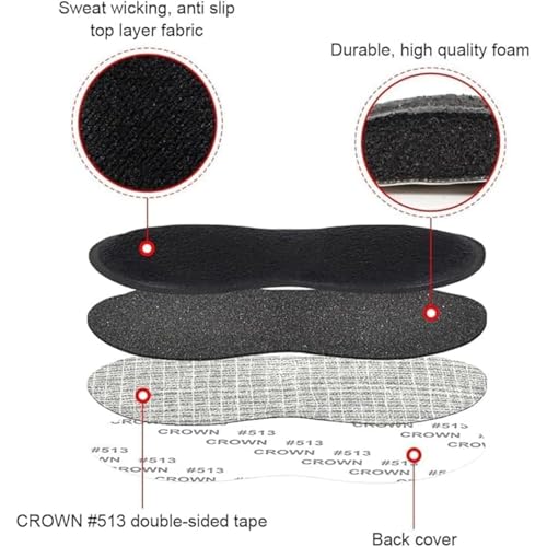 Lyrovo 12pcs Heel Grips for Men and Women, Self-Adhesive Shoe Bite Protector Insoles Foot Care Slipping, Rubbing, Blisters, Foot Pain, and Improve Shoe Fit - Image 5