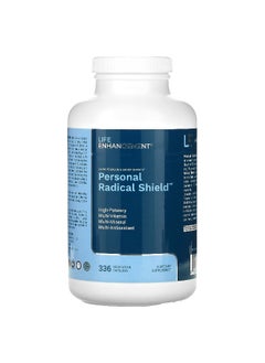 Life Enhancement Life Enhancement, Durk Pearson & Sandy Shaw's, Personal Radical Shield, 336 Vegetarian Capsules  - Image 1
