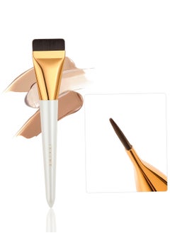 docolor Flat Foundation Brush for Liquid Makeup, Ultra Thin Liquid Foundation Brush Premium Makeup Face Brush for Blending, Cream, Thin Foundation Brush Makeup Tool Face Makeup Brush & tool  - Image 2