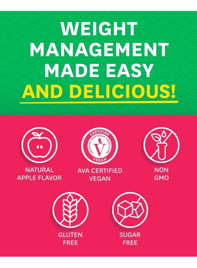 Zenwise Health Zenwise Green Tea Extract, Apple Cider Vinegar Gummies - Appetite Suppressant for Weight Management with Green Coffee Bean Extract for Metabolism - 60 Count Apple Gummies - Image 4