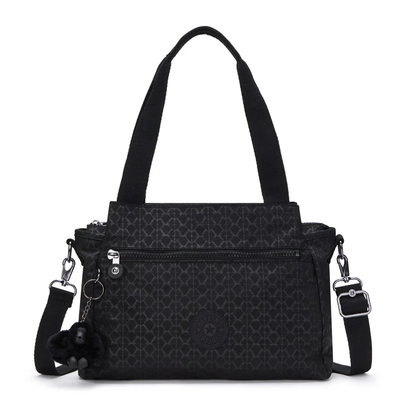 kipling Elysia Medium Shoulderbag With Removable Shoulderstrap - Signature Emb