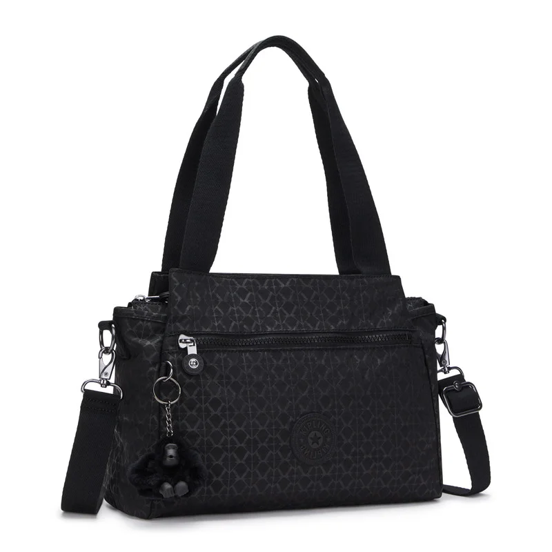 kipling Elysia Medium Shoulderbag With Removable Shoulderstrap - Signature Emb