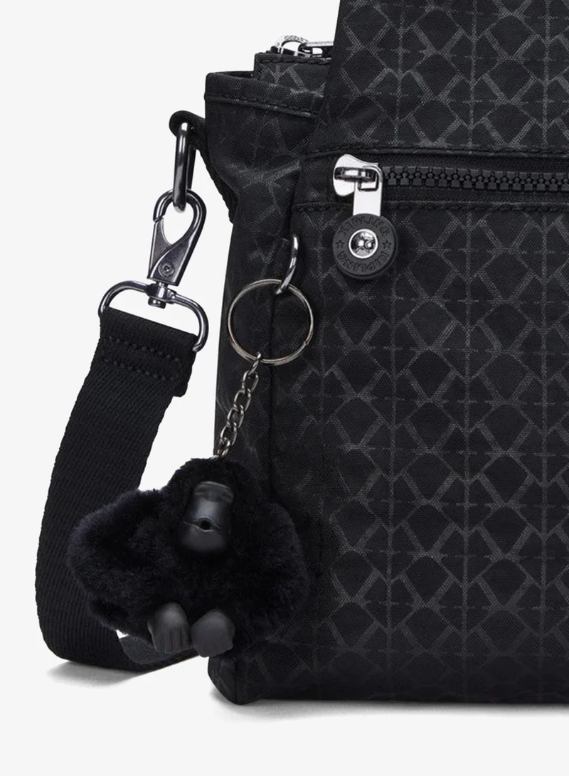 Kipling  Elysia Medium Shoulderbag With Removable Shoulderstrap - Signature Emb for Women | Best Price UAE