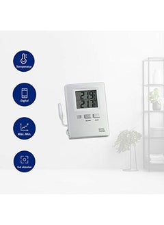 TFA Digital Indoor Outdoor Thermometer Multi Colour 9.9 X 12 X 2.6 Cm  - Image 4