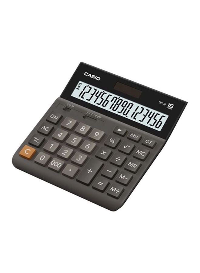 CASIO 16-Digit Basic Calculator Grey/Black - Image 1