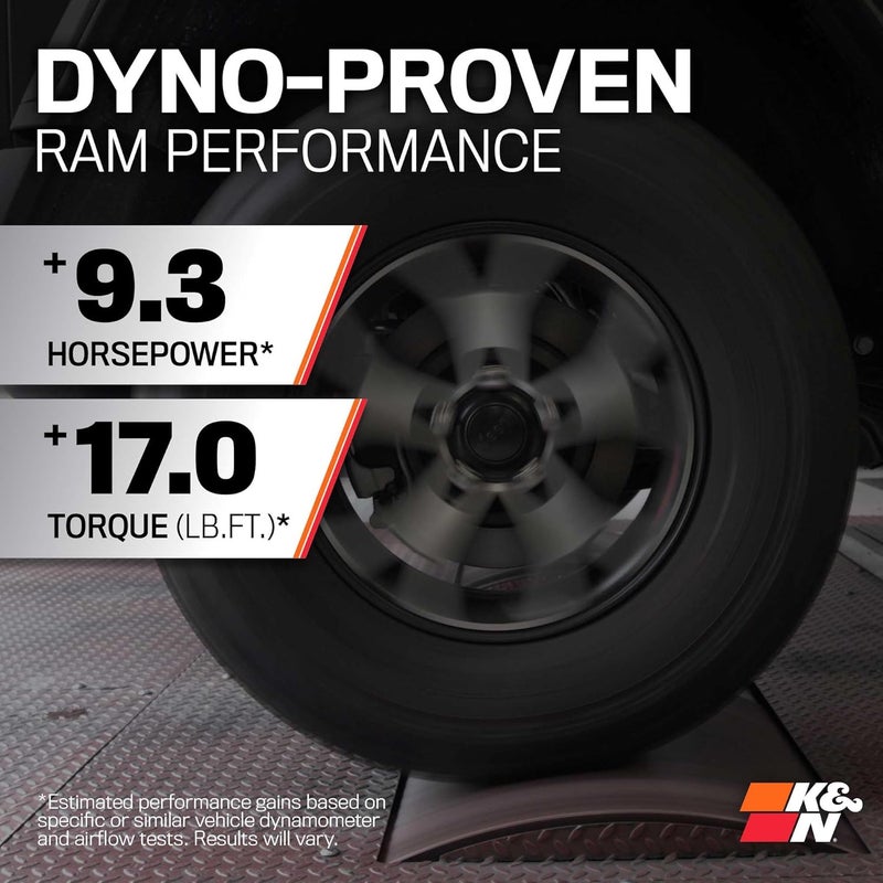 K&N Cold Air Intake Kit for RAM 1500 (2020-2023) - Image 3