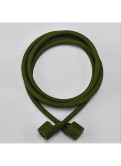 Generic For Apple Airpods2PRO3 Earphone Anti-lost Rope Millet Huawei Earphone Silicone Lanyard TWS Anti-lost Rope-Color:5743C Army Green (Upgrade)-Applicable Model:For Apple Wireless Headphones  - Image 1