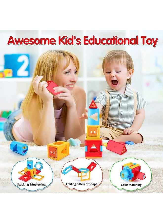 كيديتوس مكعب المنطق كيديتو للأطفال، لعبة فرز الأشكال للأطفال بعمر 24 شهرًا فما فوق، لعبة تعليمية للأنشطة للأطفال للأولاد والبنات (متعددة الألوان) - Image 4