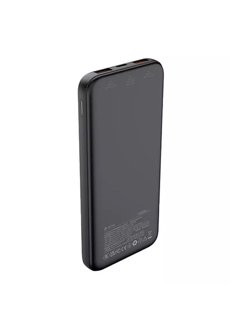 devia MP76B EP198 Smart Series Power Bank with Digital Display 10000mAh 22.5W Full Compatible - Black - Image 2