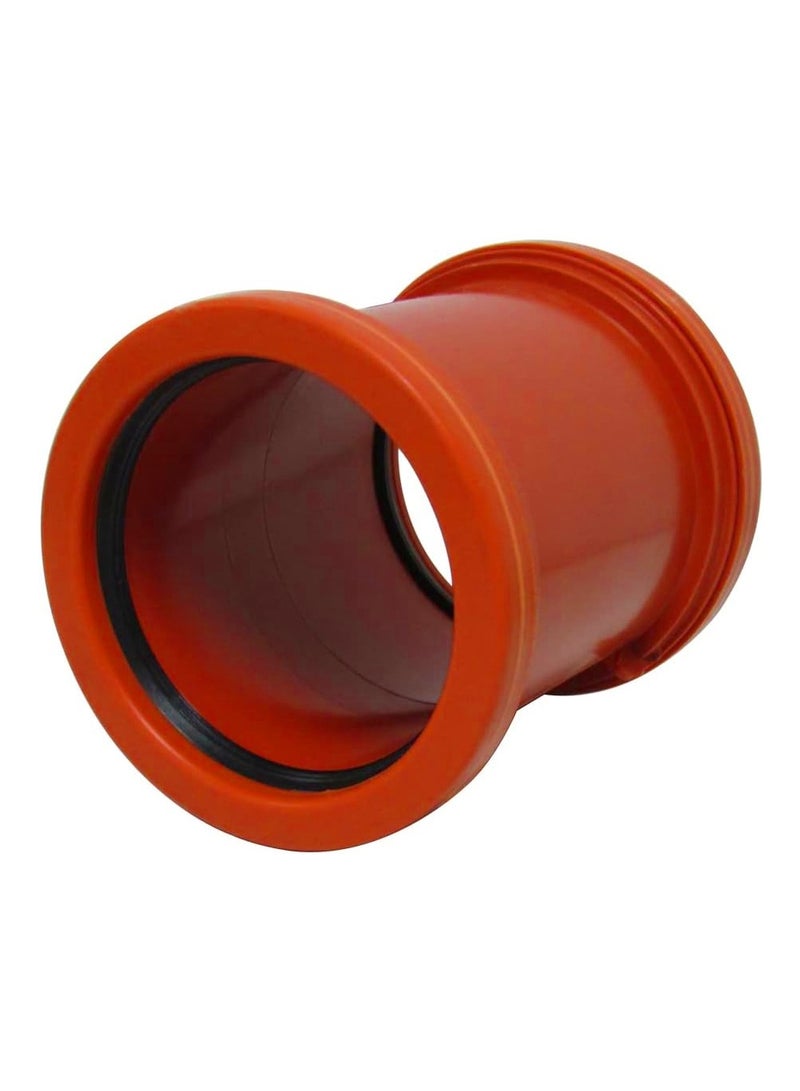 RACO Red UPVC Pipe Fittings for Plumbing Drainage Irrigation Ventilation Chemical Transport Water Treatment (PUSH FREE SOCKET) - Image 1