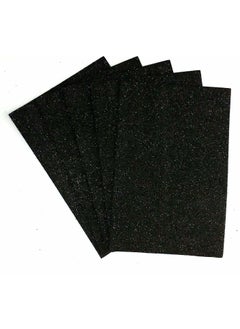 Ticon A4 Glittered Eva 10 Pieces 20 x 30 cm Black  - Image 2