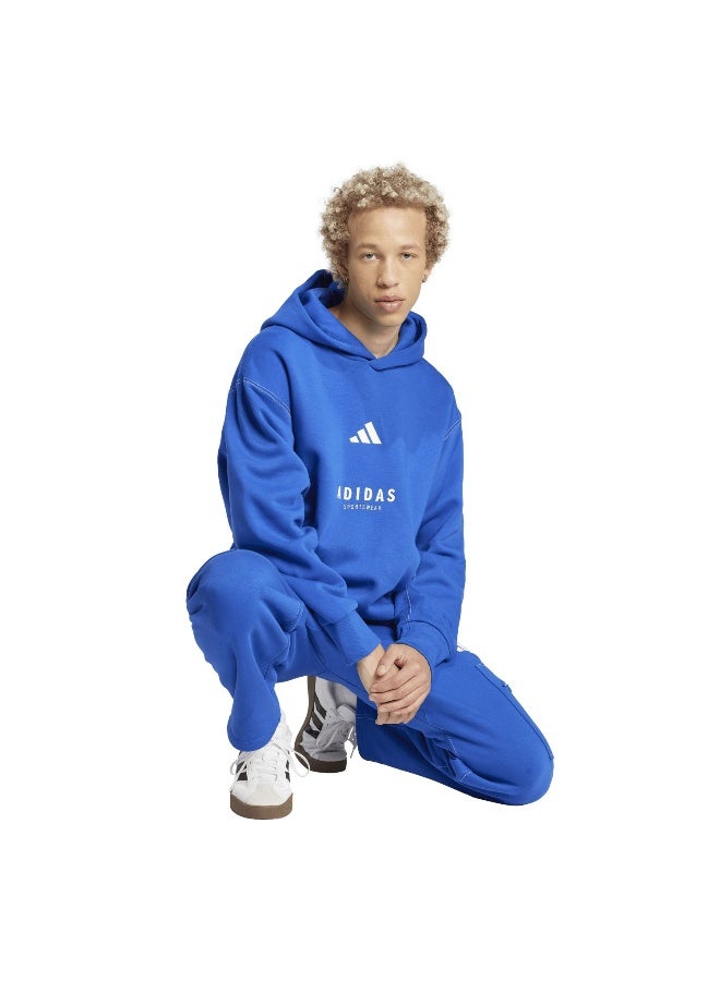 اديداس بنطلون تدريب رجالي أزرق مقاس - Image 5