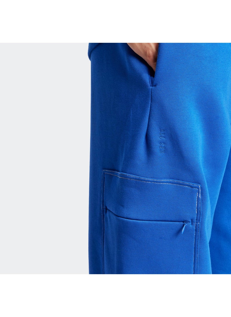 اديداس بنطلون تدريب رجالي أزرق مقاس - Image 3