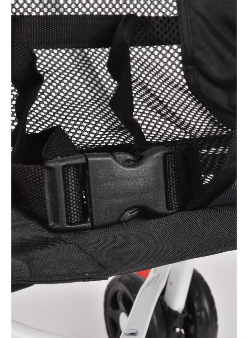 FUN MOMENT Lightweight travel trolley with foldable canopy - Image 3