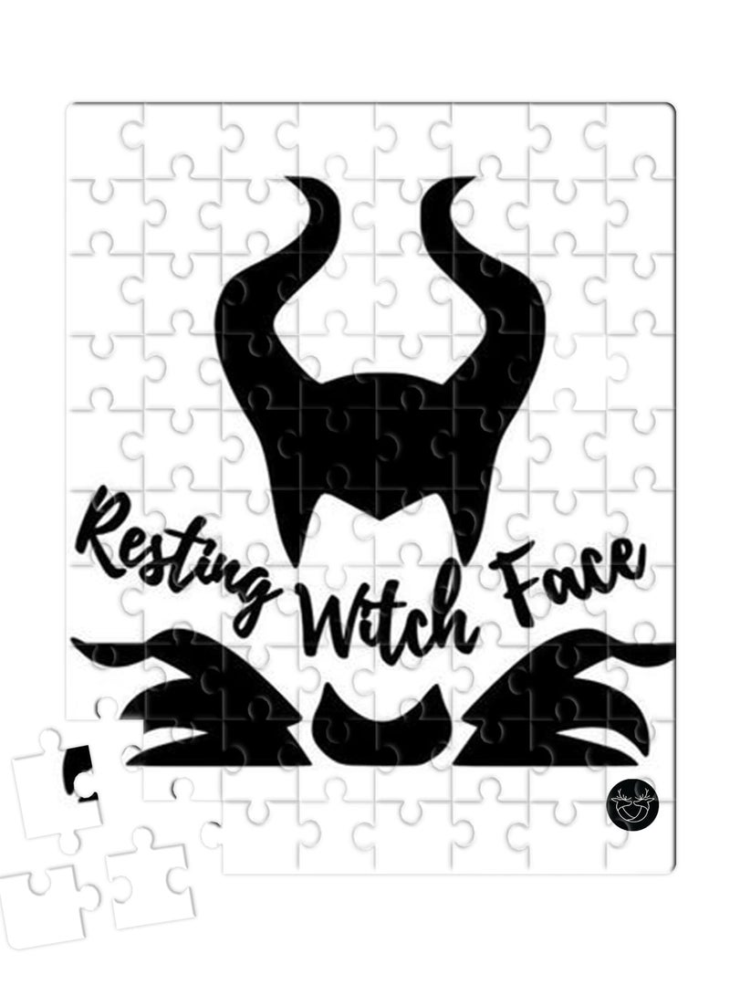 Reeman Design Puzzle printed with Maleficent design