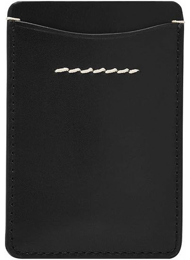 FOSSIL - Fossil Men's Leather Minimalist Card Case Front Pocket Wallet - Image 1