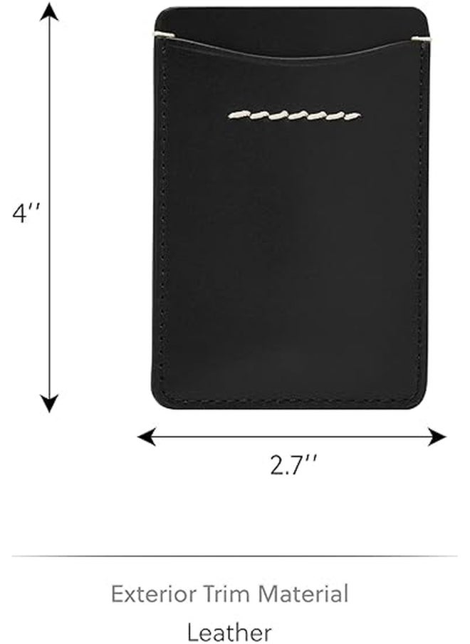 FOSSIL - Fossil Men's Leather Minimalist Card Case Front Pocket Wallet - Image 1