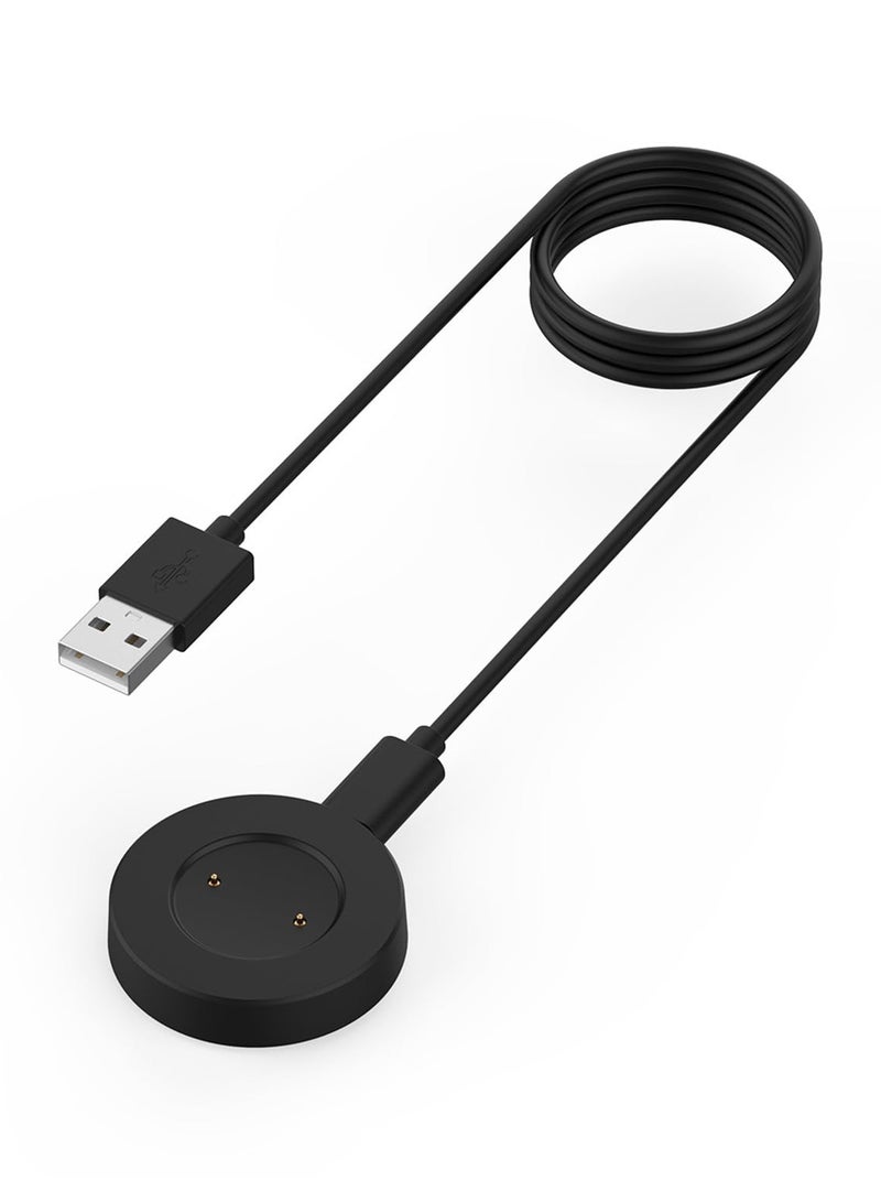 USB Charger Magnetic Fast Charging Cable Dock Compatible with Huawei Watch GT2/GT 2E/ECG For Honor Watch Magic2 GS Pro Smart Watch Accessories (Black)  - Image 3