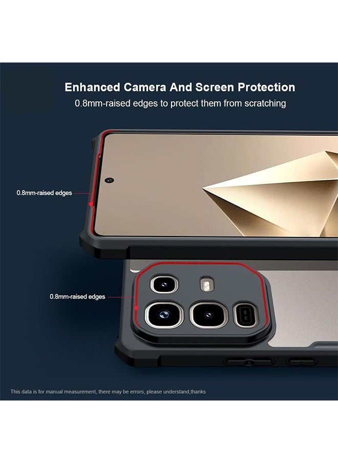Realfrog Protective Case Cover For Infinix Note 50S 5G Prevents Fingerprints and Yellowi  - Image 3