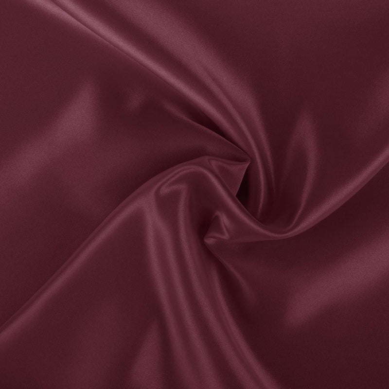 SHOPBEDDING ShopBedding Luxury Satin Pillowcase for Hair - Queen Satin Pillowcase with Zipper  Burgundy (Pillowcase Set of 2) - Blissford  - Image 4