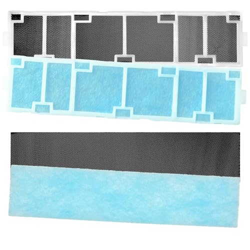 Mavnai Annual Mini Split Filter Bundle Compatible with Mitsubishi Electric MAC2330FTE and MAC3000FTE Filter Bundle AntiAllergy Frames Included 2 pk with Additional Set of Replacement Filters - Image 1