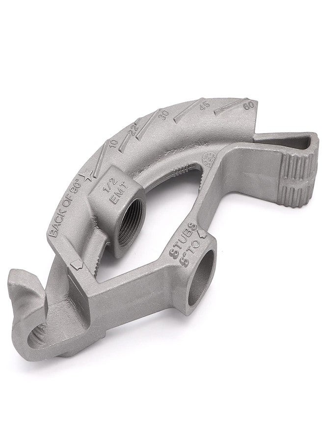 Fuzbaxy 1/2-inch EMT Conduit Pipe,Conduit Hand Bender Tool for 1/2 in. EMT Pipes,Bender Head Aluminum - Image 5