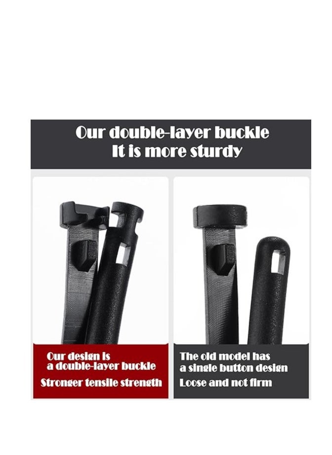 OUYoo Soft TPU Cover Compatible with Toyota Fortuner, Hilux, Innova Crysta, Fortuner Legender, Innova HyCross, Land Cruiser 2B/3B Smart Key，Comes with a key chain（Red）.