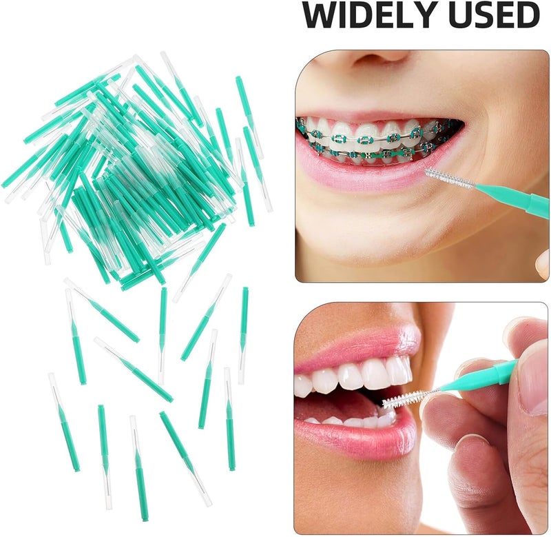 Quick available purchase options Baluue 100pcs Interdental Toothbrushes Green Oral Cleaning Brush Set for Plaque Removal, Gum Cleaning Brushes Suitable for Braces and Routine Oral Hygiene Global sizing options Multi-goal comprehensive design All-round unified build Precision polished solid material Light & heavy use compatible Secure equipped warehouse Wet anti slip Multi option design Market multi-use trusted quality Full village delivery cover Elegant practical design Space saving design picks Diverse operation compatible Flexible usage build Organized shipment arrange Dust tight seal Trendy widespread design User tested optimized build Balanced universal design Cross-material combo compatible Multi-market varied design options Periodic stock arrangement Reliable local delivery service Big & small space compatible - Image 2