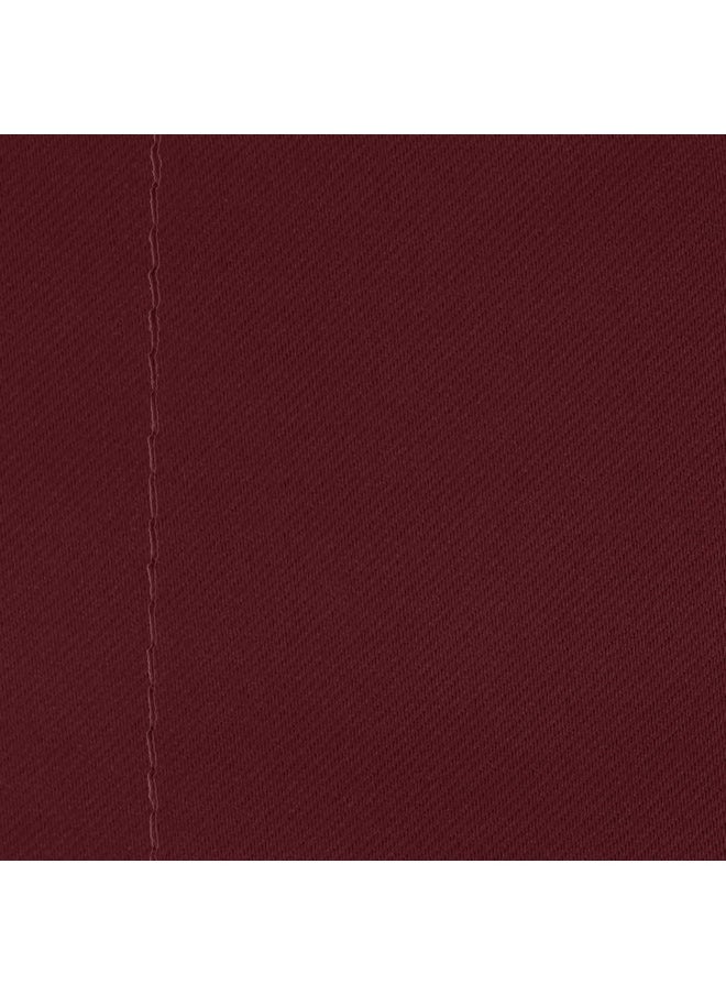 Story@Home Story@Home Blackout Curtain | Long Door Curtains 9 Feet Set of 3 | Plain Design Door Curtain | Thermal Insulated Curtains | 100% Room Darkening Curtains for Living Room | (116 x 275 cm, Maroon)  - Image 5
