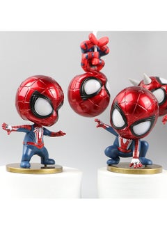 General 5PCS Spider Man Figure Cartoon Toys Super Hero Pvc Action Figure Model Dolls Kid Toy Tabletop Toys For Gifts  - Image 3