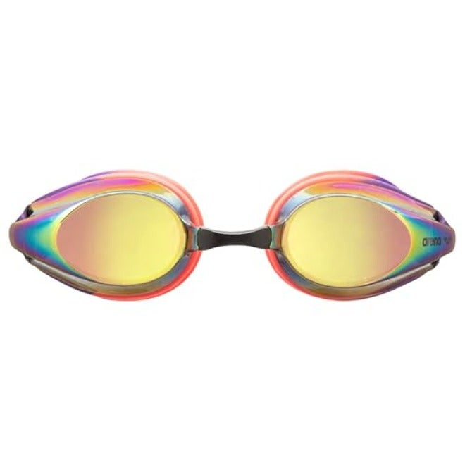 Arena Tracks Unisex Adult Essential Racing Swim Goggles - FINA-Approved, Anti-Fog, Mirror/Non-Mirror Lens