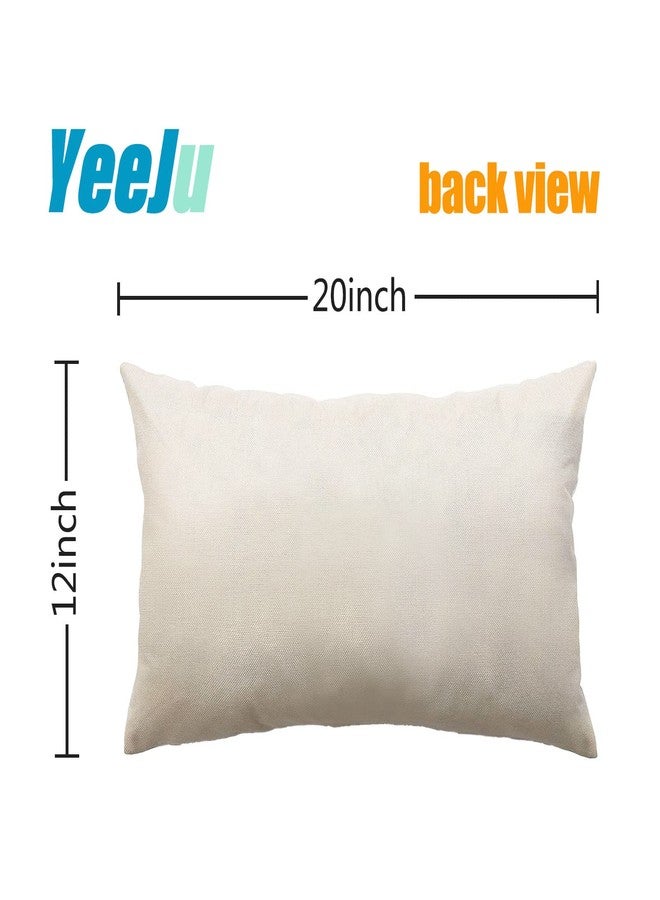 YeeJu Fall Throw Pillow Covers 12x20 Set of 4 Thanksgiving Pumpkin Pillow Covers Orange Black Autumn Pillow Case Sunflower Cushion Covers Outdoor Sofa Couch Home Decorations 12x20 Inch - Image 2