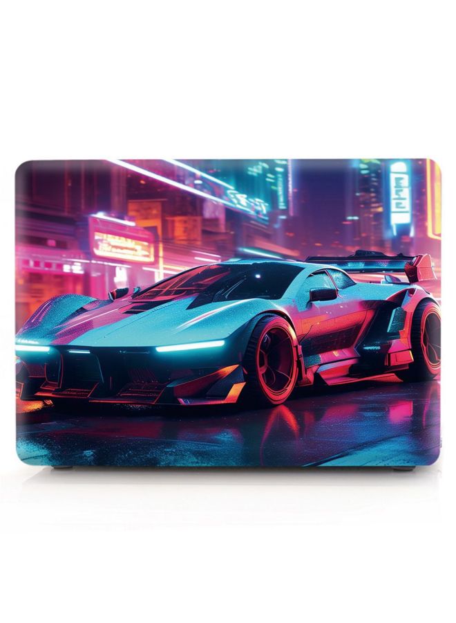 Suitable For Apple Computer Case Macbook Painted Cyberpunk Series Case Notebook Case-Color:KZ760-Applicable Model:A1932/2179 - Image 1