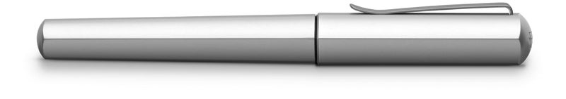 Faber-Castell Hexo F Fountain Pen - Silver - Image 1