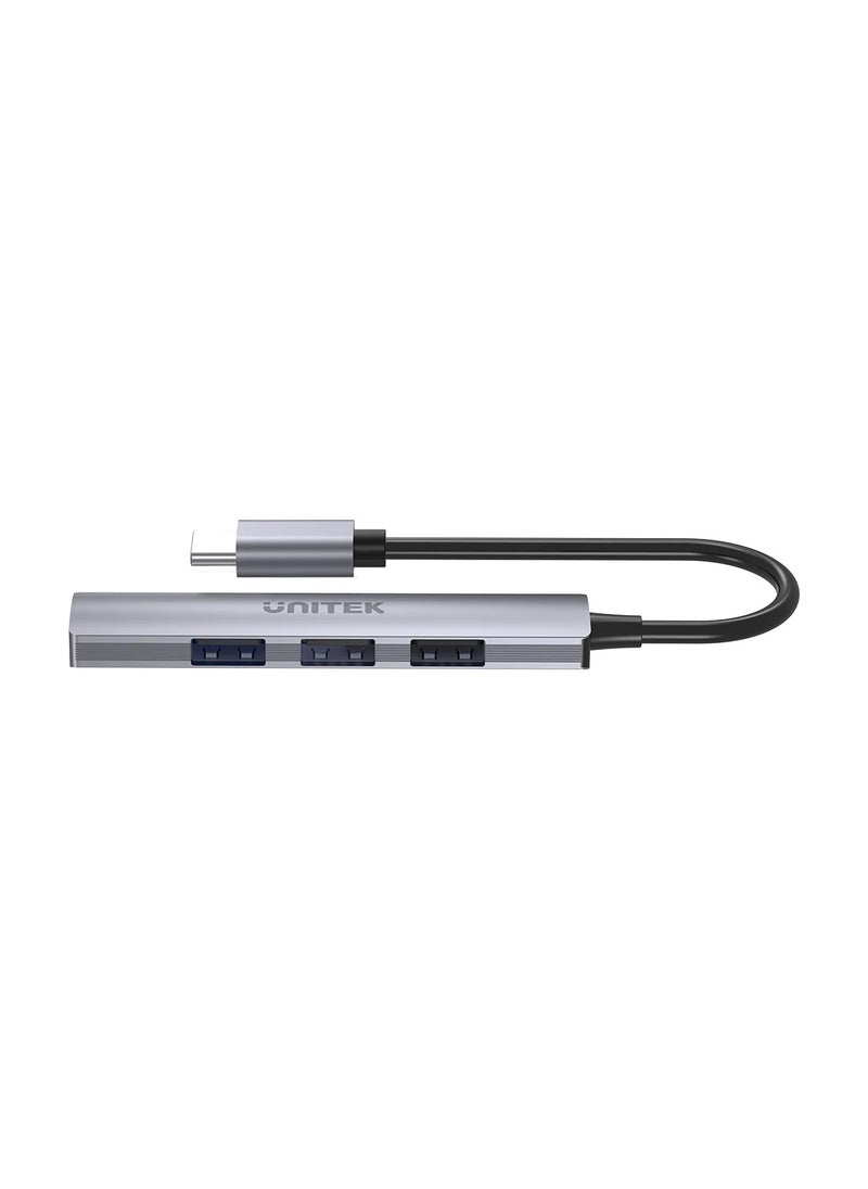 UNITEK H1208B USB-C TO 4 PORT USB-A HUB ( 3*USB2.0, 1*USB3.0)  - Image 3