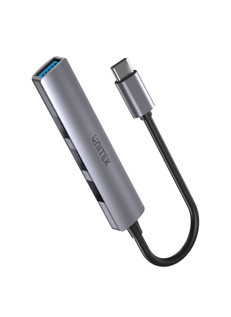 UNITEK H1208B USB-C TO 4 PORT USB-A HUB ( 3*USB2.0, 1*USB3.0)  - Image 5