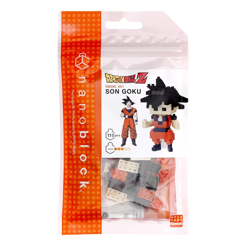 nanoblock - Dragon Ball Z - Son Goku, Character Collection Series Building Kit - Image 3