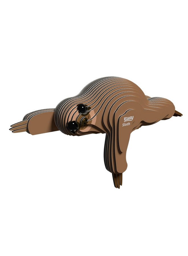 EUGY Eugy Sloth 3D Puzzle, 23 Piece Eco-Friendly Educational Toy Puzzles for Boys, Girls & Kids Ages 6+  - Image 3